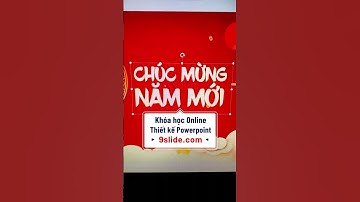 Hướng dẫn Mạ Vàng Chữ để thiết kế Slide Powerpoint Tết Nguyên Đán Quý Mão 2023 | 9Slide