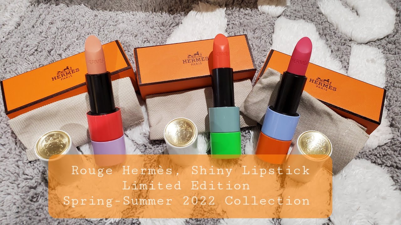 Brand New rouge hermes lipstick Orange Capucine 35 Brilliant