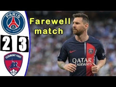 Lionel Messi vs Clermont 2-3 - All Goals & Extended Highlights - 2023 HD Lionel Messi vs Clermont 2-3 - All Goals & Extended Highlights - 2023 HD Thumbnail