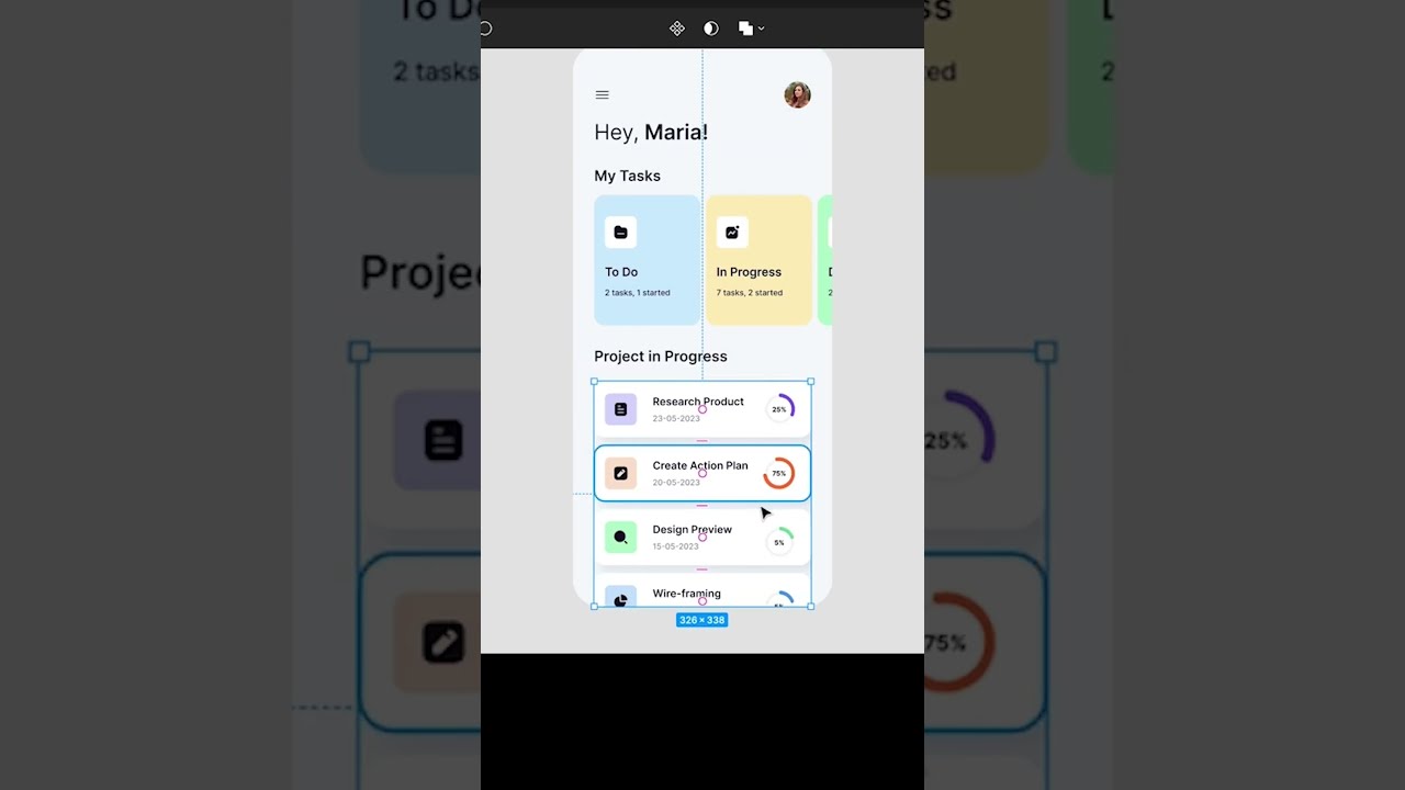 Figma Scroll Prototype