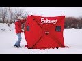 Eskimo quickfish 3  ice fishing hut review and how to update