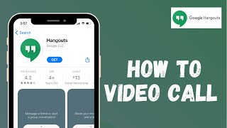 How to Video Call on Hangouts App | 2021