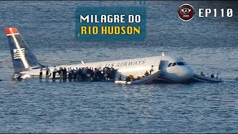 O que aconteceu com o avião que pousou no rio Hudson?