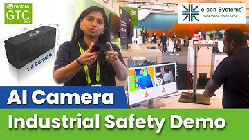 Industrial Safety demo using AI-Powered 3D ToF Camera | GTC 2025 | e-con Systems
