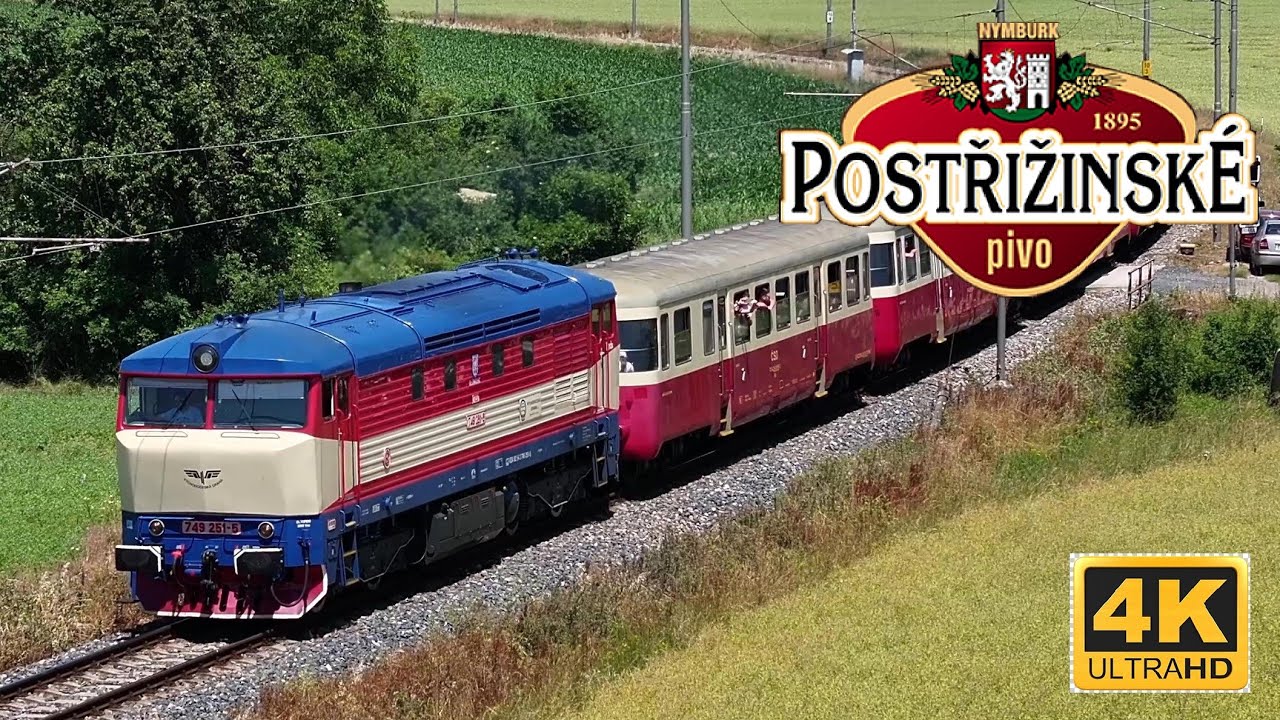 Postřižinský expres a Bardotka 749.251. 21.6.2025