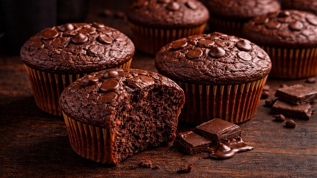 🍫🧁 No-Blender Chocolate Cupcake Tutorial — Quick, Easy