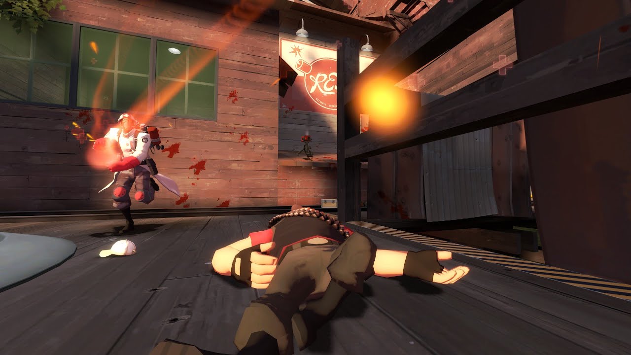 Medic on cp_mossrock (TF2 Live Commentary)