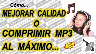 Download Como Mejorar Calidad o Comprimir Mp3 al Máximo + Nivelar Volumen | Autoasistencia Digital ๐ Como Mejorar Calidad o Comprimir Mp3 al Máximo + Nivelar Volumen | Autoasistencia Digital ๐