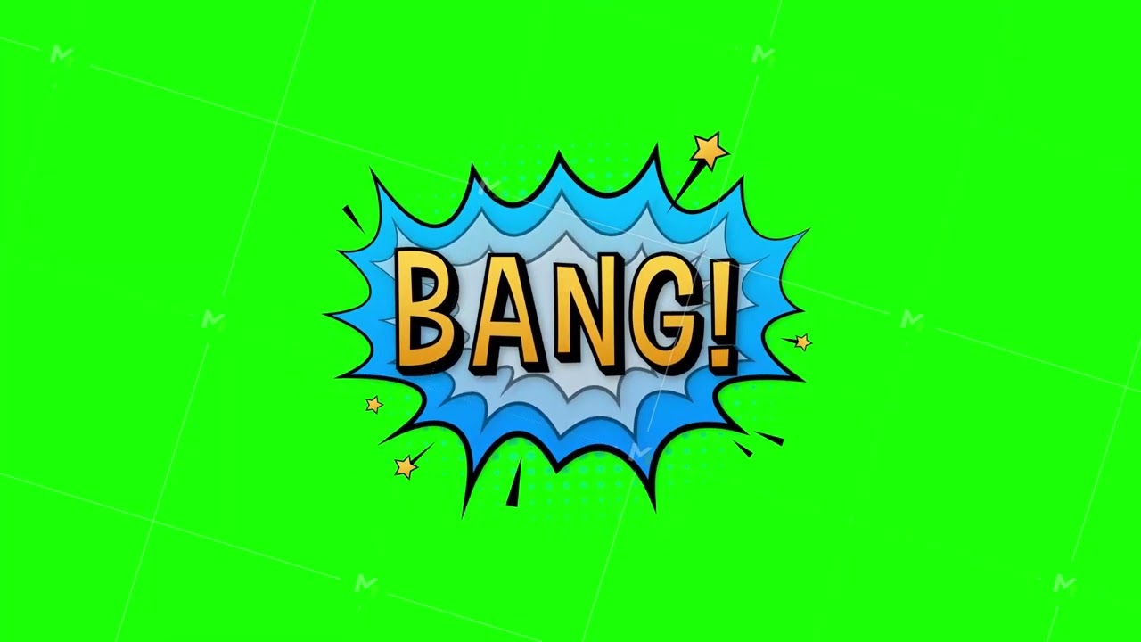 Comic speech bubbles with text Bang. Vintage cartoon illustration. Symbol, sticker tag, special