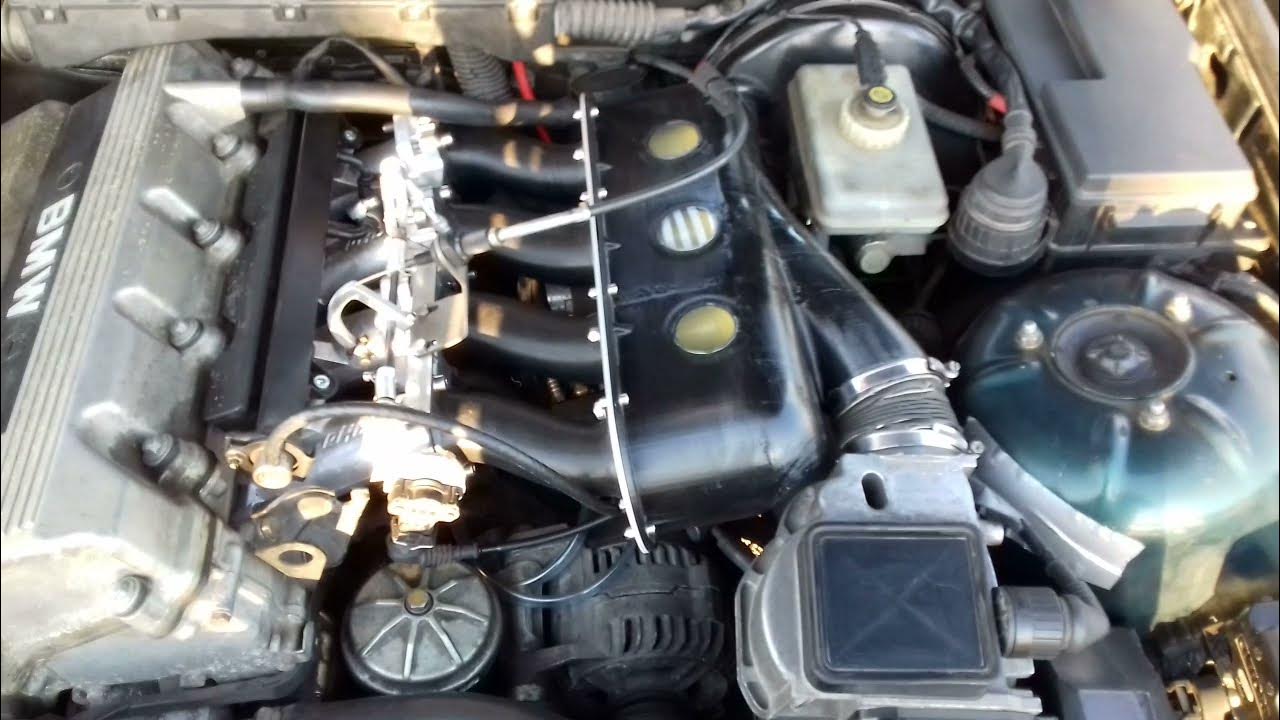 BMW M42 / M44 ITB kit with variable intake manifold 318 IS E36 YouTube