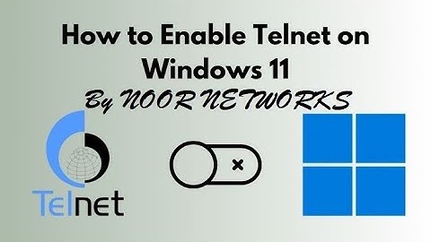 How to Enable/Disable Telnet and Install using Command Prompt-Windows7/Windows8/Windows10/Windows11?