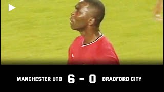 Manchester United v Bradford City | HIGHLIGHTS | 2000/2001