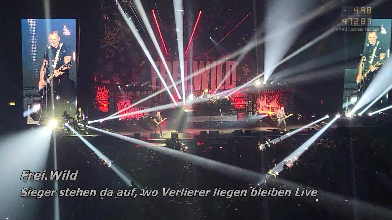 Sieger Stehen Da Auf Wo Verlierer Liegen Bleiben Frei.Wild - Sieger stehen da auf, wo Verlierer liegen bleiben || Live