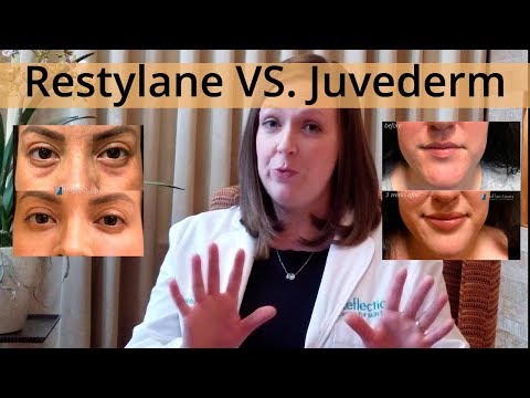 Video: Juvederm Vs. Restylane: Vergelijking Van De Huidvullers