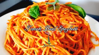 Spaghetti In Tomato Basil Sauce | Traditional Spaghetti Pasta Recipes | No Onion No garlic recipes screenshot 4