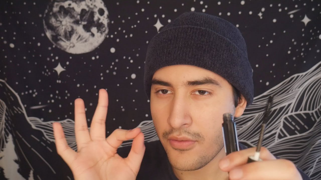 ASMR Doing Your Eyebrows In Spanish (Personal Attention) YouTube