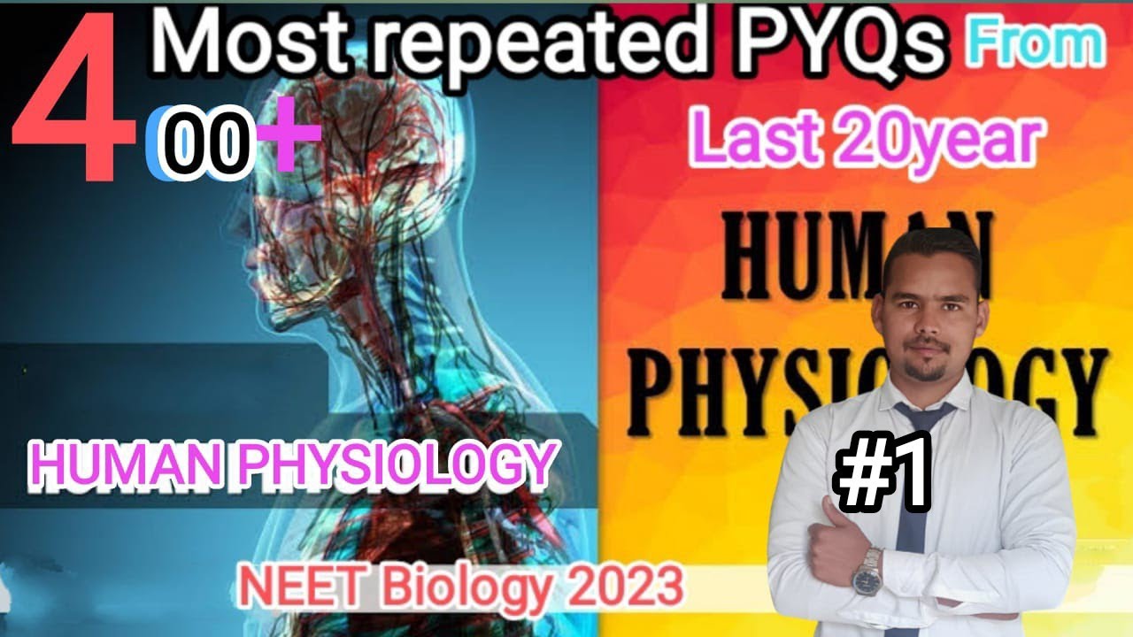 400+ PYQs Series | Human physiology -1 |MCQs | Practice set | Neet 2023 ...