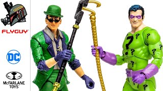 McFarlane Toys - DC Multiverse The Riddler (DC Classic) & Arkham City Riddler Reviews FLYGUYtoys