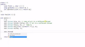 C++ Threading #8:  Using Callable Objects
