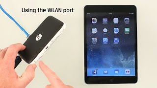 How To Use the WLAN port - MobileLite Wireless G2