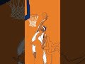 don’t jump with Mitchell Robinson‼️#knicks #nba #basketballshorts #cartoonvideo #sketch #playoffs
