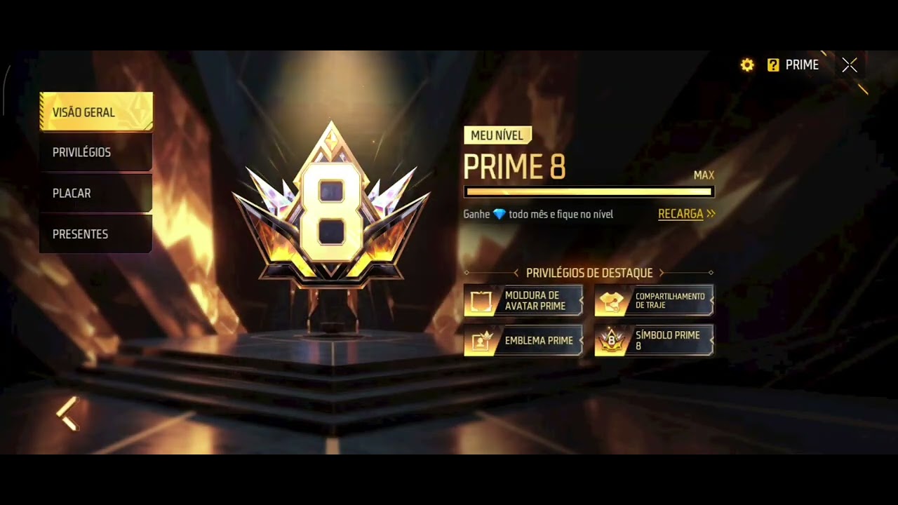 MOSTRANDO MINHA CONTA DE 7 ANOS DE FREE FIRE 