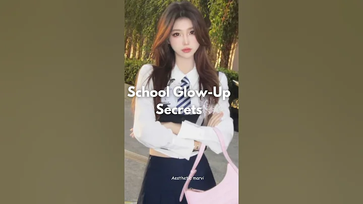 Be Attractive at School 😍 #fypviralシ #aesthetic #glowup #schoollife #viralshort