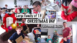 🎄IT'S CHRISTMAS!🎄Opening Gifts With 9 of Our KIDS 🎁