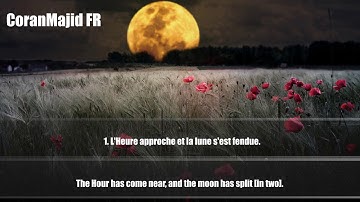54.Sourate Al Qamar (La Lune) Meshari Al Baghli مشاري البغلي سورة القمر