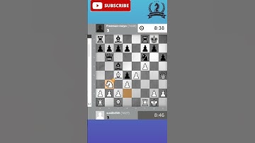 how i crushed Blackburne Shilling Gambit played by my  1600 + rated opponent #chess #ytshorts