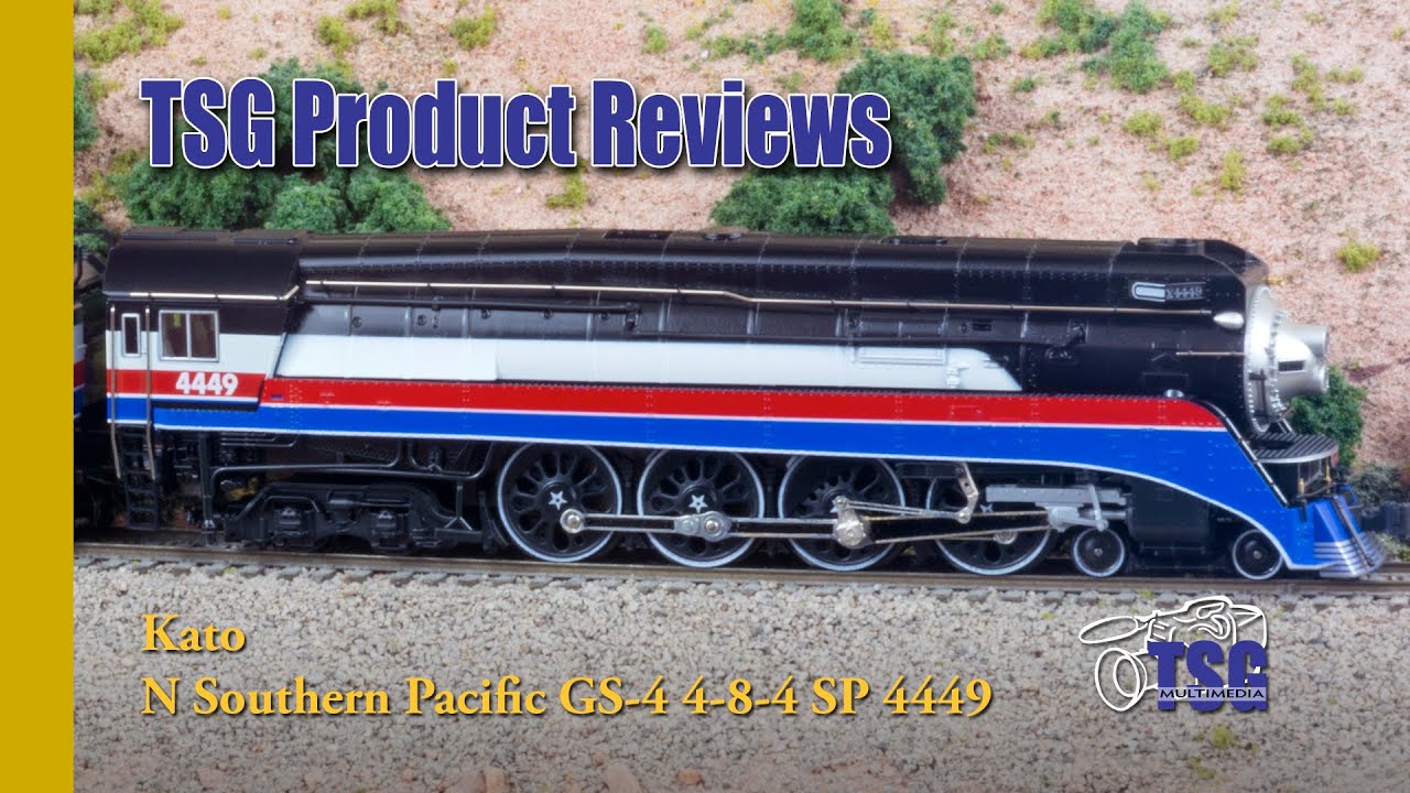 Kato 126-0311 N American Freedom Train 4-8-4 GS-4 Steam