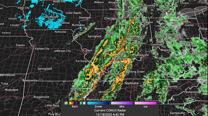 12-18-25 4:45PM Update. Heavy rain, wind & a flash freeze W/backside snow!