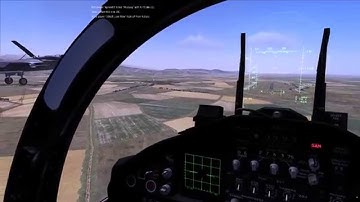 DCS F-15C Formation Landing Attempt