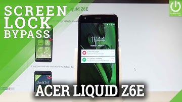 How to Hard Reset ACER Liquid Z6E - Bypass Screen Lock / Wipe Data