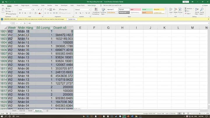 Lệnh so sánh phần trăm trong excel năm 2024