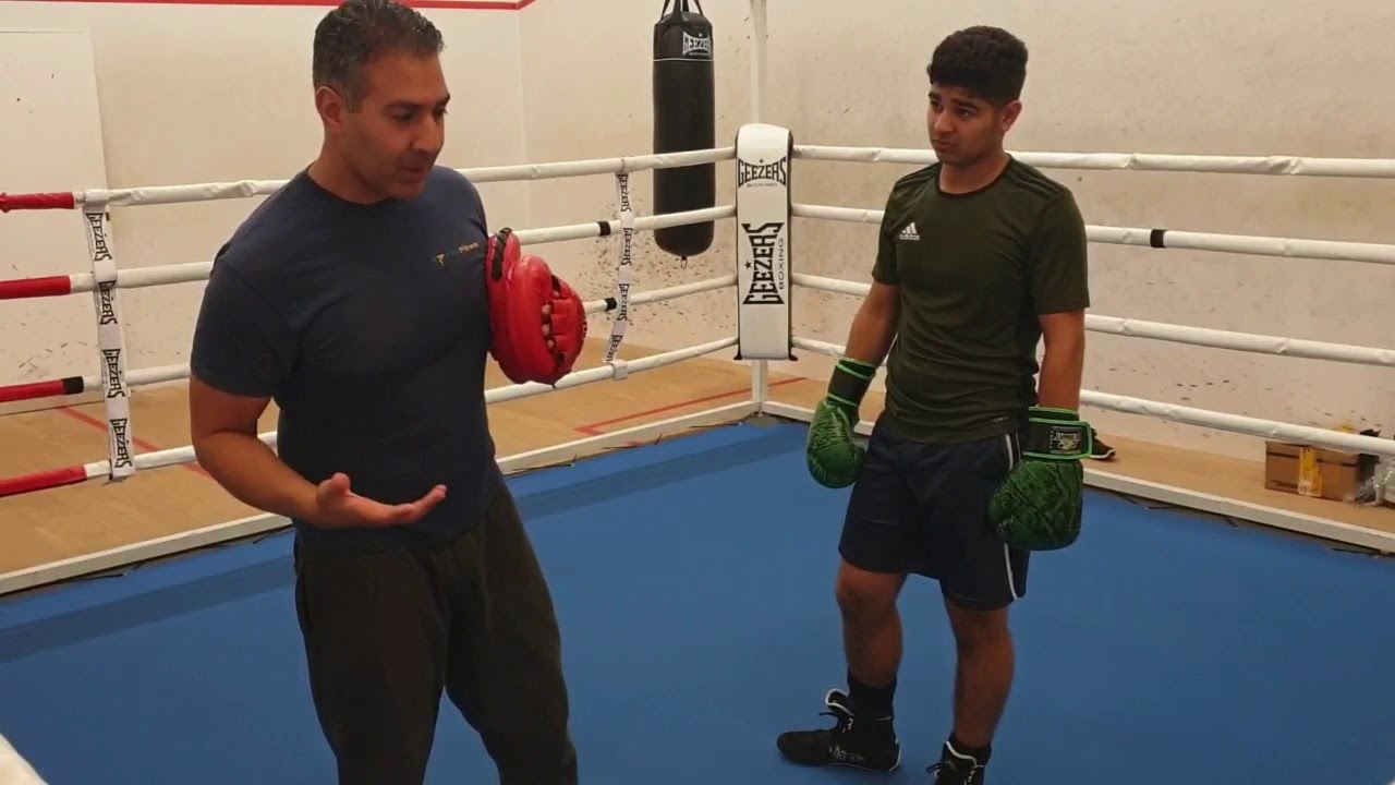 Hooking off the Jab Part II Watford Boxing Coach YouTube