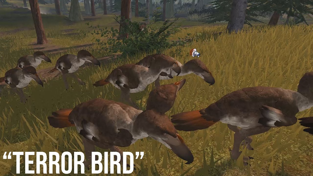 Kelenken Pack Hunt (Cenozoic Survival) YouTube