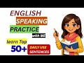 अंग्रेजी बोलना कैसे सीखें |50 Powerful daily use sentences |english kaise sikhe #spokenenglish