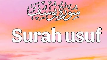 Quran tilawat surah usuf سورة يوسف learn quraan جزاكم الله خيرا