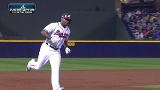 J. Upton's two-run blast