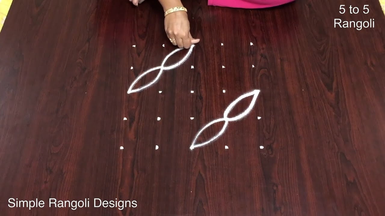 Simple Kolam for Daily Use