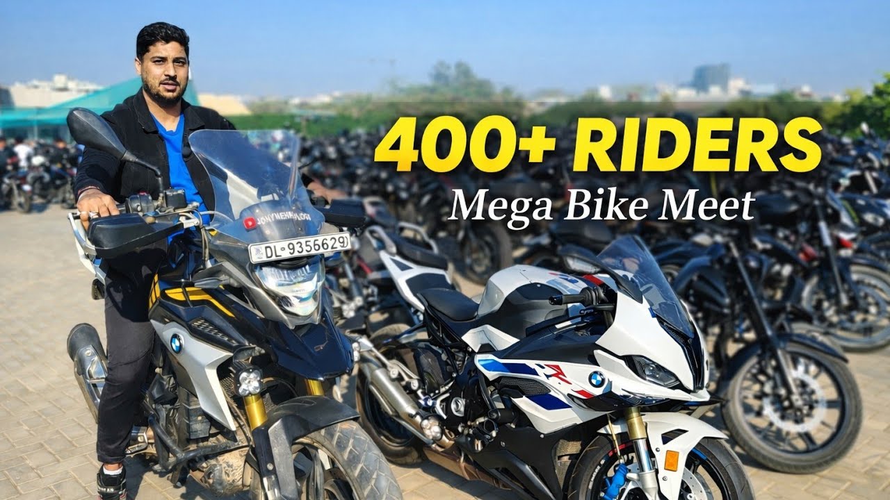 India’s Mega Bike Meet | 400+ Riders | All Brands United