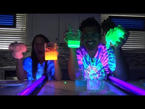 How to make DIY Glow in the Dark Slime | Mister C