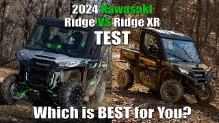 2024 Kawasaki Ridge VS Ridge XR Test Review