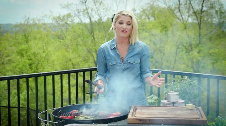 Grilling The Perfect Jeff Ruby Steak With Britney ...