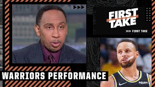 Stephen A. Smith says the Warriors Game 5 performance was the worst he has EVER SEEN 🍿 | First Take