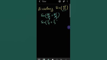 sin(7pi/12) #challengingmathproblems #mathematics #viral