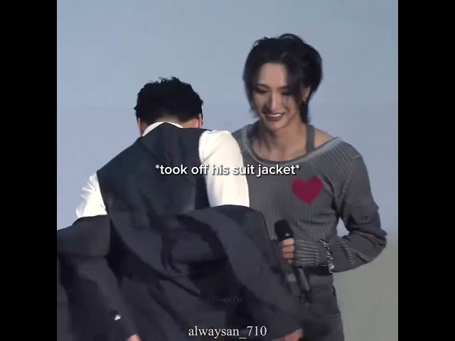 When San did this to Seonghwa #shorts class=