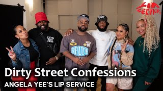 Dirty Street Confessions talk tasting yourself, knowing your friends penis size | Lip Service