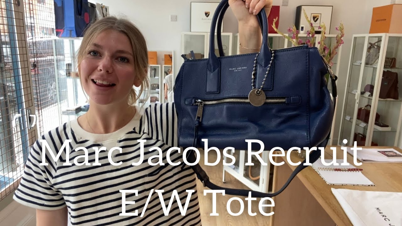 Marc Jacobs Recruit E/W Tote Bag - YouTube